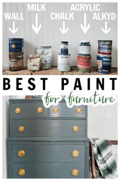 the best paint for furniture with different colors