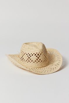 Dakota straw cowboy hat. Classic cowboy hat in a light and airy straw silhouette we love. Features Dakota straw cowboy hat Lightweight straw cowboy hat Content + Care Straw Spot clean Imported | Dakota Straw Cowboy Hat in Tan, Women's at Urban Outfitters Cowboy Hat Aesthetic, Hat Aesthetic, Classic Cowboy, Straw Cowboy Hat, Country Concert Outfit, Zach Bryan, Morgan Wallen, Country Concerts, Concert Fits