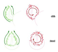 how to draw a fireball from the side