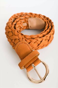 The Tiny Details Double Braided Camel Belt with Buckle Belt With Gold Buckle, Belt With Buckle, Western Buckles, Double Braid, Braid Designs, Braided Belt, Woven Belt, The Double, Braid Styles