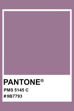 the pantone color is shown in purple