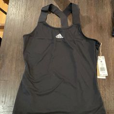 Brand New Adidas Aeroready Tank Top. Tennis Top Size Medium Black Adidas Tops For Sports, Black Sports Tank Top For Spring, Black Tank Top For Sports In Spring, Black Moisture-wicking Tops For Spring, Adidas Tops For Gym, Spring Season, Adidas Tops For Gym In Spring, Spring Adidas Tops For Gym, Black Stretch Adidas Tops, American Tank