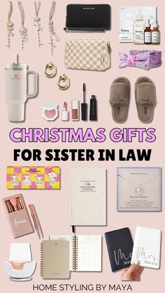 Christmas gifts for sister in law ideas, gifts to get sister in law for christmas Gift Basket For Sister In Law, Best Gifts For Sister In Law, Sister In Law Christmas Gifts, Sister In Law Gifts Christmas, Christmas Gift For Sister In Law, Gifts For Sister In Law Christmas, Gift Ideas For Sister In Law