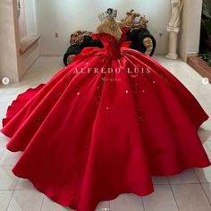 Red Princess Quinceanera Dresses with Bow Sweet 15 16 Birthday Party Ball Gowns.  "This pin contains affiliate links, which means I may earn a commission at no cost to you extra for you". 
 #affiliate #advertising" Quinceanera Dresses Bow In Back, Red Quinceanera Dresses With Bow, Red Xv Dresses, Red 15 Dresses Quinceanera, Quincenera Dresses Red Big, Red Quinceanera Dresses Quincedresses.com, Red Floor-length Gown For Quinceanera, Quinceanera Dresses Red, Quinceanera Shoes