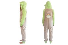 DREAM OF A GALAXY FAR, FAR AWAY This officially licensed Grogu Women's Onesie from Star Wars: The Mandalorian is both comfortable and versatile. You can wear this adult onesie as loungewear during your marathon viewing party, slip it over your clothes for an easy cosplay costume, and wear it as cute pajamas for bedtime or while opening your gifts during the holidays. The possibilities are as endless as stars in the galaxy. Cute and comfortable, this one-piece sleepwear is made of 100% soft-touch Easy Cosplay Costumes, Star Wars Marathon, Star Wars Onesie, Womens Onesie, The Mandalorian Grogu, Mandalorian Grogu, Star Wars Jewelry, Easy Cosplay, Star Wars Fashion