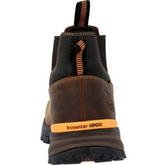 Georgia Men's TBD 5" Soft Toe Waterproof Chelsea Work Boot -Brown- GB00599On Sale Now! This Item Ships FREE! The Georgia Boot TBD waterproof chelsea work boot stands for one thing - Tough Beyond Dispute. You don't have to sacrifice superior protection and support for this lightweight, flexible boot. Built with a Flexible Strobel construction, these brown chelsea boots are crafted in full-grain and high-abrasion Tec-Tuff leather. The interior features a high-performance mesh lining and elastic go Brown Durable Boots For Outdoor Work, Durable Brown Waterproof Boots For Sports, Durable Brown Waterproof Sports Boots, Brown Slip-resistant Waterproof Boots For Sports, Slip-resistant Waterproof Brown Boots For Sports, Brown Fade-resistant Waterproof Boots For Sports, Brown Waterproof Slip-resistant Boots For Sports, Rugged Brown Sports Boots, Brown Waterproof Boots With Reinforced Toe For Sports