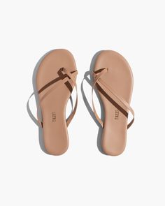 Lily Nudes in Beach Bum | Flip-Flops | Women's Footwear – TKEES Classic Leather Footbed Flip Flops For Vacation, Classic Brown Flip Flops For Beach, Classic Brown Flip Flops For The Beach, Classic Flip Flops With Single Toe Strap For Vacation, Classic Flip Flops With Textured Footbed, Classic Open Toe Flip Flops With Textured Footbed, Classic Flip Flops With Textured Footbed And Toe Post, Classic Toe Post Flip Flops With Textured Footbed, Classic Open Toe Beach Slippers