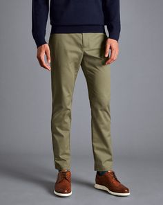 - Ultimate Non-Iron Chinos - Olive Green Green Chino Outfit Men, Olive Pants Men, Olive Pants Outfit, Olive Green Pants Outfit, Chinos Men Outfit, Men Dressing, Green Pants Men, Olive Chinos, Green Pants Outfit