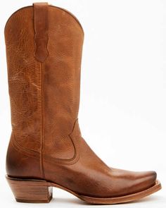 Cleo + Wolf Women's Ivy Western Boots - Square Toe, Sand Womens Cowgirl Boots, Leather Cowgirl Boots, Entryway Table Decor, Winter Apparel, Boots Square Toe, Ranch Life, Heel Caps, Entryway Table, Fabulous Shoes