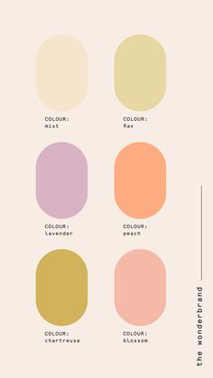 the different shades of paint that are used to create this color scheme for wallpaper