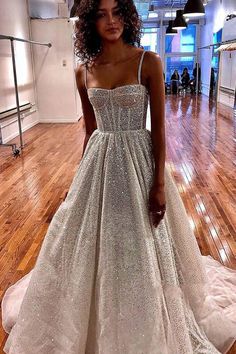 Liva | Spaghetti Straps Sequins A-line Sparkly Wedding Dress Bridal Gown Burgundy Prom Dress Long, Cheap Wedding Dress Boho, Lavender Prom Dresses, Sparkle Prom Dress, Prom Dress Trends, Sparkly Wedding Dress, Royal Blue Prom Dresses, Sparkly Wedding, Red Homecoming Dresses