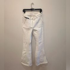 White Erin Snow Ski Pants. They Have Only Been Worn A Few Times Are In Very Good Condition. Retail Price Is $490 And They Are Listed At 50% Off Retail Price. Snow Skiing, Ski Pants, Skiing, Color White, Size 10, 10 Things, Pants, Women Shopping, White