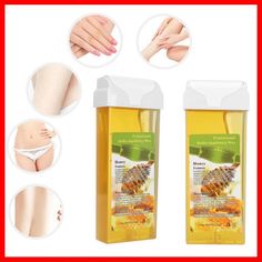 Honey Wax Roller Complete Disposable Waxing Kit Disposable Wax Roll Set With Feature:1. lasting hair removal effect and remove hair from the roots to prevent hair regrowth, good using effect. 2. Body hair removal wax roller that can be used to remove large areas of hair on legs, chest, arms, armpits, bikini, toes. 3. The depilation wax roller requires to use with body wax strip and a warm wax heater to achieve the desired effect. 4. 100g Net content, safe and mild ingredients will not harm or st Wax Roller, Wax Heater, Wax Machine, Calming Oils, Wax Heaters, Tea Health Benefits, Remove Hair, Wax Strips, Body Waxing