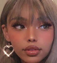 Makeup Claims For Dr, Soft Makeup Look For Prom, Girly Makeup Looks Pink, Makeup Inspo Coquette, Korean Makeup Douyin, Soft Makeup For Black Women, Twice Inspired Makeup, Makeup Ideas Coquette, Coquette Prom Makeup