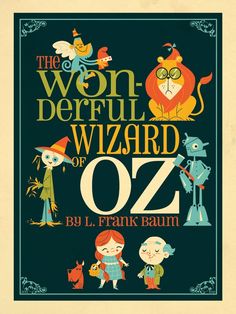 the wonderful wizard of oz by l frank baum is featured in this children's book