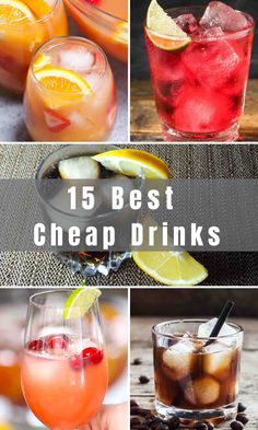 the top ten best cheap drinks