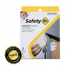 safety 1st adhesive magnetic lock system