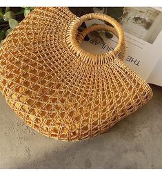 Summer straw shoulder bag, perfect for your next beach vacation 2 sizes available Large: 38cm wide x 25cm tall (15in x 10in) Small: 30cm wide x 21cm tall (12in x 8in) Designer Style ID: 8349 Handmade Summer Straw Bag, Beach Bag, Hand Woven Tote, Picnic Basket, Crossbody Bag Casual Jute Beach Bag With Bamboo Handle, Casual Jute Straw Bag With Bamboo Handle, Casual Straw Beach Bag With Bamboo Handle, Summer Brown Beach Bag With Bamboo Handle, Summer Straw Bag With Bamboo Handle For Daily Use, Casual Rectangular Straw Bag With Bamboo Handle, Casual Straw Bag With Bamboo Handle For Vacation, Casual Beach Bag With Bamboo Handle For Travel, Large Capacity Straw Shoulder Bag For Vacation