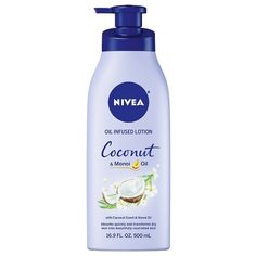 Nivea Coconut And Monoi Oil Infused Lotion - 16.9 Fl Oz : Target Lotion Coconut, Coconut Lotion, Monoi Oil, Scented Lotion, Daily Moisturizer, Hand Lotion