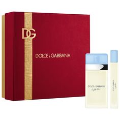 Fragrance Family: FreshScent Type: Fresh Citrus & FruitKey Notes: Citrus, Apple, BambooSet Description: The Dolce&Gabbana Light Blue Eau de Toilette Small Gift Set embodies the spontaneous and relaxed femininity of the Mediterranean.About the Bottle: This set features the products from the iconic Light Blue collection, presented in an exclusive red-velvet box adorned with the iconic Dolce&Gabbana logo. The meticulous attention to detail enchants the senses and celebrates the timeless elegance of Dolce&Gabbana.About the Fragrance: The Dolce&Gabbana Light Blue Eau de Toilette Small Gift Set provides a fresh and seductive ritual for the skin. The fragrance was created by Olivier Cresp exclusively Masculine Contemporary, Light Blue Dolce Gabbana, Dg Logo, Sephora Beauty, Shop Light, Travel Size Bottles, Blue Bottle, Benefit Cosmetics, Beauty Inside