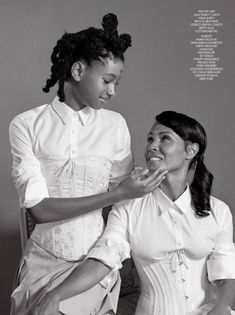 Newly Divorced Mom, Mother Daughter Photoshoot, Cr Fashion Book, Victorian Corset, Jada Pinkett, Cher Horowitz, Divorced Parents, Willow Smith, Bruce Weber