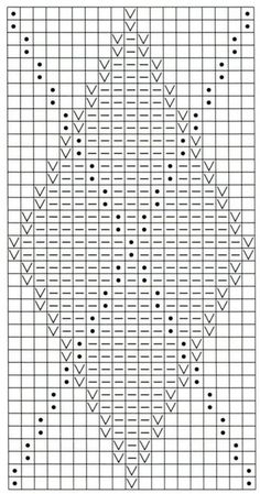 an image of a cross stitch pattern with lines and dots in the middle, as well as