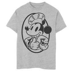 Michigan Wolverines He'll love to show off his sense of style with this Disney's Mickey Mouse boys' Chef Mickey Outline Graphic Tee.Â© Disney Crewneck Short sleevesFABRIC & CARE Cotton, polyester Machine wash Imported He'll love to show off his sense of style with this Disney's Mickey Mouse boys' Chef Mickey Outline Graphic Tee.Â© Disney Disney He'll love to show off his sense of style with this Disney's Mickey Mouse boys' Chef Mickey Outline Graphic Tee. Size: Small. Color: Med Grey. Gender Mickey Outline, Chef Mickey, Disney Disney, Michigan Wolverines, Boy Tees, Disney Mickey Mouse, Disney Mickey, Boy's Clothing, Fabric Care