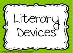 a green and white sign with the words library devices written in black ink on it