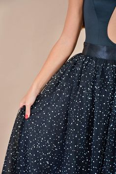 Sparky- Black Sparkling Skirt Gown/ Black Separates/ Black Skirt Gown/ Glitter Skirt Gown/ Black Skirt with Stones/ Flowing Black SKirt Glamorous Black Holiday Skirt, Glamorous Black Skirt For Party Season, Glamorous Black Skirt For The Holidays, Black Holiday Skirt For Night Out, Glamorous Black Party Skirt, Flowy Skirt Party Dress For Prom Season, Flowy Skirt Dress For Prom Season Party, Long Skirt For Prom And Party Season, Evening Dress With Lined Flared Skirt