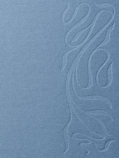 an image of a blue book cover with white lines on the front and back side