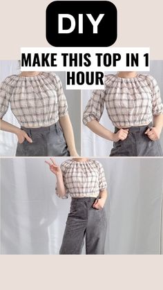 how to make this top in 1 hour