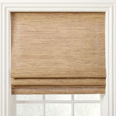 Roller shades Rattan Roman Shades, Woven Roman Shades, Concealed Handle, Bedroom Shades, Wooden Shades, Window Casing