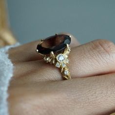 Fall Rings, Garnet Ring, Blood Red, Queen Victoria, Garnet Rings, Family Heirloom, Red Garnet, White Diamonds, Vintage Engagement Rings