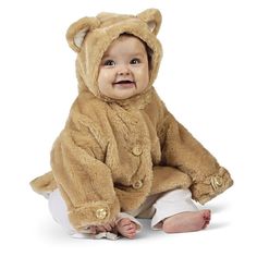 Wrap your little one in the cuddly warmth of the Bearington Baby Lil' Teddy Bear Brown Hooded Coat. Perfect for children aged 12-24 months, this coat is not only adorable but also practical and easy to care for.

- Age Group: 12-24 months
- Material: Super soft plush with satin-lined ears and tail
- Features: Attached hood, Velcro closure, and front buttons for easy on and off
- Care: Surface washable

Designed with the utmost attention to detail, this coat from the Bearington Collection boasts Teddy Bear Onesie, Plaid Wrap Coat, Baby Bear Onesie, Teddy Bear Brown, Ears And Tail, Bear Coat, Bear Brown, Baby Coat, Teddy Coat