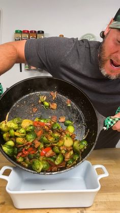 This Cajun Brussel Sprouts recipe will make you rethink your brussels sprouts game. If you’ve ever thought Brussels sprouts were just a boring side dish, hold onto your hat because these aren’t your average sprouts! I’ve taken my favorite veggie and kicked it up with a Cajun twist using Dan-O’s Cajun seasoning that’ll make you rethink everything you know about these little green powerhouses. Picture this: crispy Brussels sprouts, smoky bacon pieces, fiery jalapeños, sweet red peppers, and savory onions all sizzling together in one skillet. Each bite is packed with a balance of smoky, spicy, and slightly sweet flavors that turn Brussels Sprouts into a Dan-O-Myte® dish you’ll be craving. It’s Brussels Sprouts like you’ve never tasted—get ready to fall head over heels for this Sautéed Cajun B