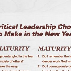 petescazzero on Instagram: "Moses made 5 critical choices in the midst of great leadership pressure at the Red Sea. Which choice(s) do you make or need to make in the coming year?" Red Sea, Leadership, Red