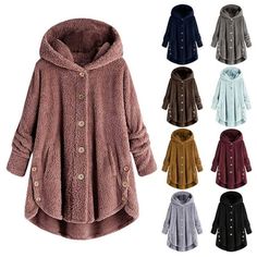 Patlollav Women Coats Plus Size Clearance Button Plush Tops Hooded Loose Cardigan Wool Outwear Winter Jacket Product details Hello! Welcome to our store-Patlollav! Stylish design,100% brand new high quality! Gender:Women,Lady,Female Style:Casual,Loose,Fashion Season:Fall,Winter Occasions:Casual,Traveling,Vacation,Party,Working,Dating,Shopping,Home,Holiday,Office,School or casual everyday If you have any questions about this products, please feel free to contact us. We will contact you within 24 Cheap Cotton Hooded Jacket For Fall, Cheap Hooded Outerwear For Women, Affordable Cozy Hooded Jacket For Fall, Cheap Casual Hooded Jacket For Women, Cheap Hooded Cold Weather Outerwear, Cheap Hooded Outerwear With Buttons, Cat Ears Hoodie, Hooded Hoodie With Button Closure For Fall, Button Closure Hoodie For Fall