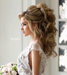 New Hair Trends, Wedding Hair Down, Short Wedding Hair, Wedding Hairstyle, Wedding Hairstyles For Long Hair, Wedding Hair And Makeup