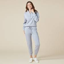 This on-trend set is the closet essential for the modern woman. Seamlessly go from the comfort of your home to the hustle of the airport without the need for an outfit change. Featuring a contrast zipper, this set brings a subtle statement to your athleisure collection. Practical pockets allow you to hide away essentials quickly meaning no more fumbling for your passport or driver’s license at the terminal security line. Seasonally versatile, pair this jogger set with boots for a chic winter loo The Terminal, Cozy Night, The Hustle, Sleepwear Sets, Loungewear Set, Jogger Set, The Closet, Comfortable Dress, Fashion Help