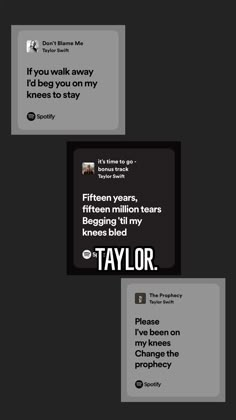 some type of text on a black and white background with the words taylor written in it