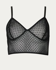 This bra will be your new top-drawer favorite. Fabrication: 100% Organic Cotton Aniela Parys Reishi Longline Lace Triangle Bralette in Black | Black | Intimates | Materials & Care Instructions: ['100% Cotton', 'Imported'] Black Fitted Cropped Bra, Fitted Cropped Black Bra, Black Cropped Fitted Bra, Black Camisole Bra With Removable Pads, Black Crop Top With Removable Bra Pads, Night Out Tops With Underwire And Removable Bra Pads, Elegant Underwire Crop Top Bra Friendly, Fitted Black Mesh Bra, Black Cropped Tops With Removable Bra Pads