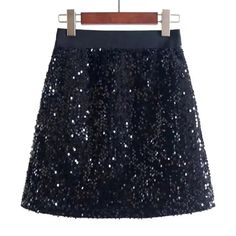 47390336090434|47390336123202|47390336155970|47390336188738 Black Sequined Mini Skirt For Party, Patchwork Skirt For Party, Black Skirt For Winter Party, Black Sequin Skirt For Night Out, Black Party Skirt For Winter, Black Sequined Mini Skirt For Spring, Elegant Patchwork Skirt For Party, Black Sequined Skirt For Spring, Spring Black Sequin Skirt