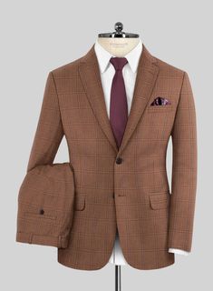 Boost your style game with our unbeatable Reda Pacivi Brown Checks Wool Suit, seamlessly blending contemporary flair with timeless comfort. Crafted from pure wool, this suit offers natural insulation and unparalleled softness, all in a rich brown hue. Whether you're attending weddings, business meetings, or special occasions, this suit guarantees that you exude elegance and refined style. 
  Look Includes    Reda   Pacivi     Brown     Checks     Wool  Fabric  Two Button Jacket Style  Notch Lape Brown Single Breasted Business Sets, Brown Single Breasted Set With Notch Lapel, Brown Single Breasted Sets With Notch Lapel, Brown Single-breasted Notch Lapel Set, Brown Single-breasted Sets With Notch Lapel, Brown Tailored Sets With Suit Collar, Brown Single Breasted Suit Sets, Brown Single-breasted Suit Sets, Brown Formal Suiting Fabric Set