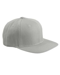 Adult 6-Panel Structured Flat Visor Classic Snapback - HEATHER GREY - OS | Yupoong 6089 Adult 6-Panel Structured Flat Visor Classic Snapback Cap in Heather Grey Flat Bill Hats, Orange Camo, Grey Camo, Greek Clothing, Black Neon, Cheap T Shirts, Black Camo, Making Shirts, Snapback Cap