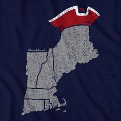 Patriotic New England T-Shirt New England is known for its patriotism, and this tee is a must-have for any patriotic New England fan. If you're a proud member of New England Nation, grab this tee today! We started the revolution wearing Red White & Blue! England Fans, Stickers Funny, The Revolution, Novelty Items, Wearing Red, Unique Tshirts, Free Shirts, Red White Blue, Types Of Shirts