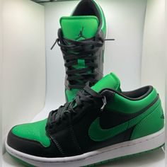 Nike Air Jordan Like New Only One Time Used Jordan Lows, Nike Air Jordan Low, Air Jordan Low, Shoes Nike Air, Nike Green, Shoes Nike, One Time, Nike Air Jordan, Mens Shoes Sneakers