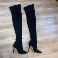 Sock Material And Feeling Thigh High Boots Worn Twice No Flaws Fits Like A Second Skin These Were $3100 Purchased At Saks Fits A Women’s 7.5 -8 Rossi Shoes, Sky High, Thigh High Boots, Thigh High, Gianvito Rossi, Second Skin, Thigh Highs, High Boots, Skin