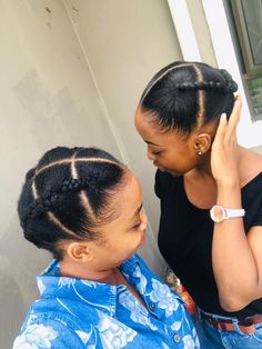 Easy Protective Styles For Long Natural Hair, Threaded Hairstyles African Hair, Thread Hairstyles African Hair Natural, Threading Hairstyles African Hair, Mabhanzi Hairstyles, African Threading Hairstyles, African Threading, Cabello Afro Natural