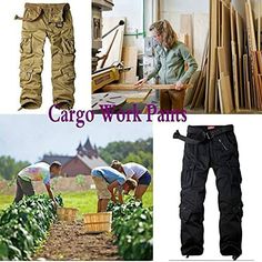 https://amzn.to/3HYU7xS Cargo Pants Style, Cargo Pants Outfits, Cargo Work Pants, Hiking Pants Women, Cotton Cargo Pants