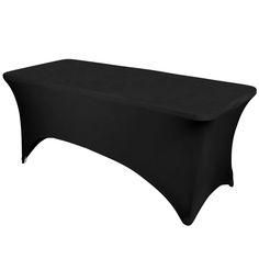 a black table cloth on top of a white background